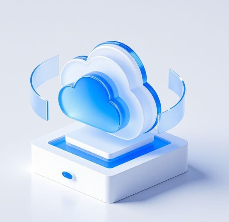 Abstract digital security visualization with encryption patterns