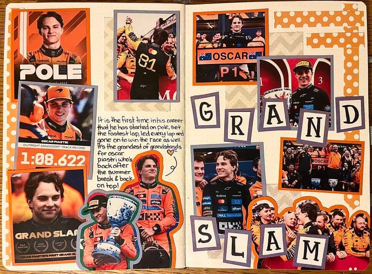 Formula 1 cars racing through the Albert Park circuit in Melbourne