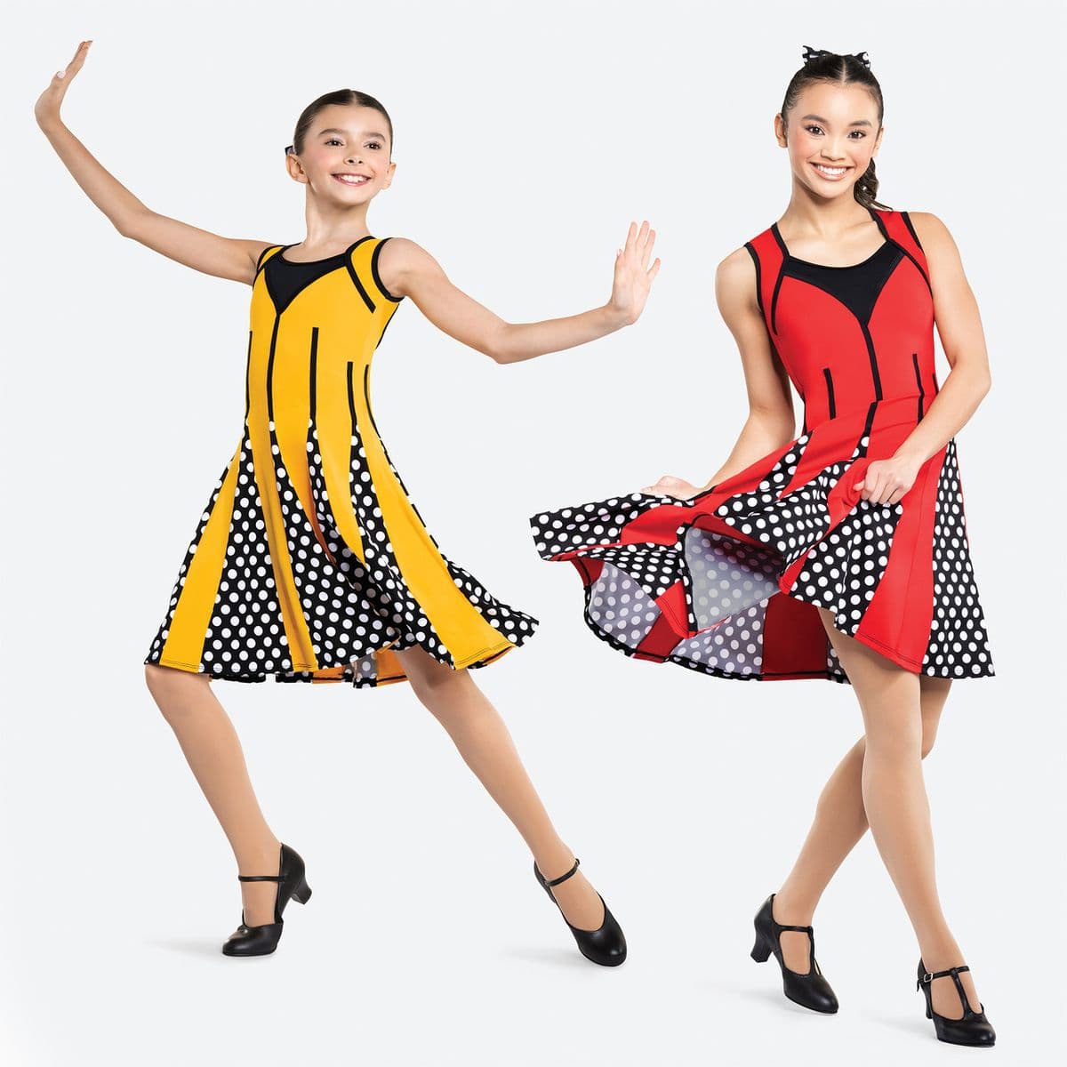 Colorful interconnected dots and lines on a dark background