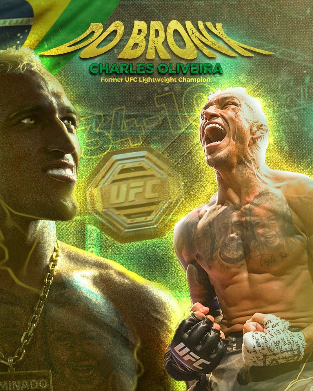 MMA octagon cage under bright arena lights