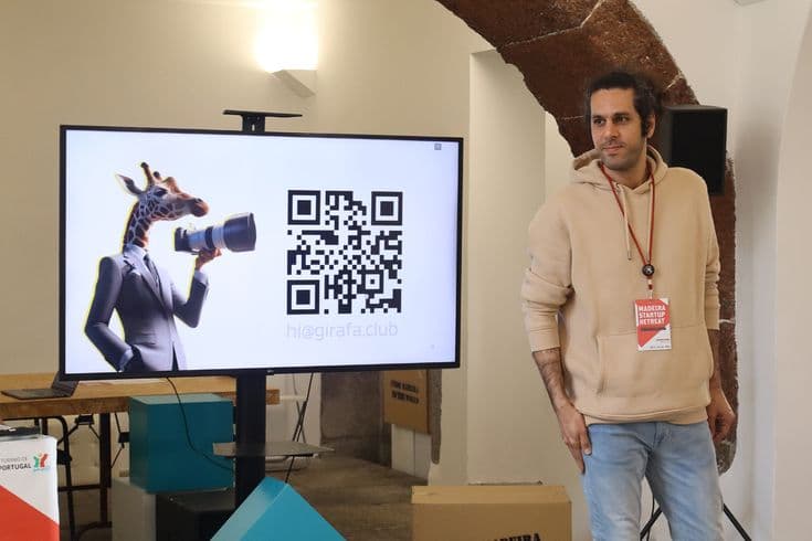 Aerial view of Lisbon cityscape with modern tech district