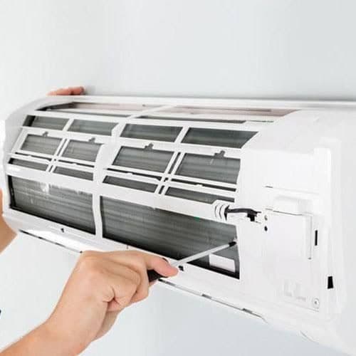 Abstract visualization of neural connections and brain activity with glowing blue nodes