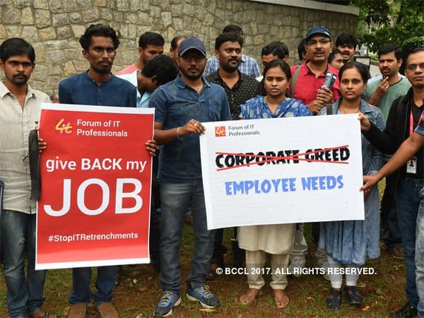 Delivery courier on a bicycle riding through a city street