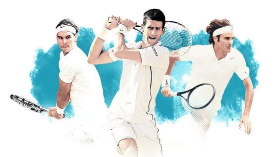 Tennis court with dramatic sunset lighting